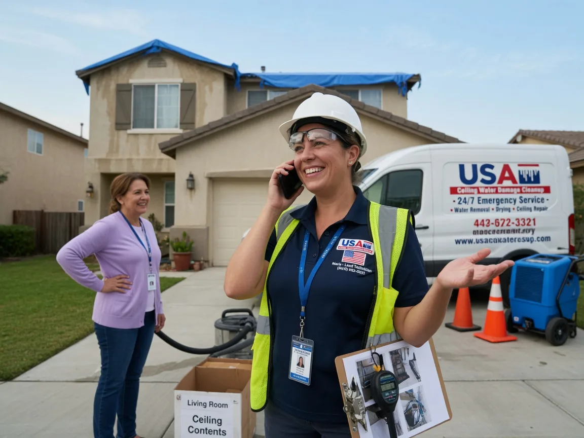 Ceiling Water Damage Restoration Pine Village, IN FAQs